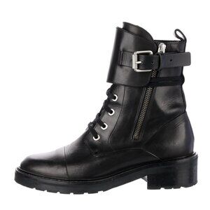 All Saints lace up boots worn once